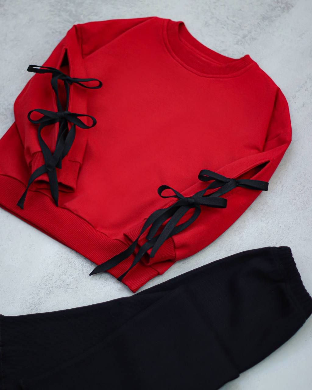 ست پاپیون دخترانه دورس و شلوار یلدایی