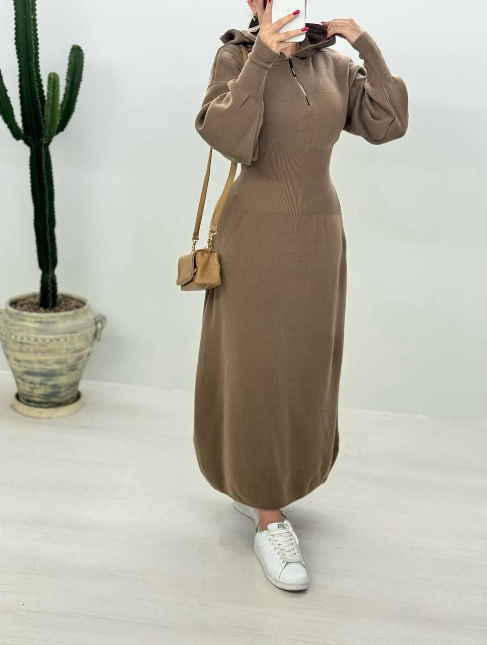 پیراهن بافت بلند(لانگ بافت)